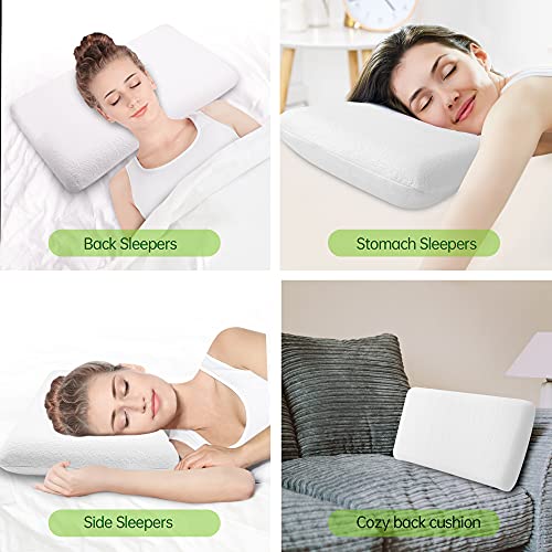 sleeping on a flat pillow