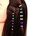 Goody Mini Latex Hair Elastics, 75 Count, Assorted Neon Colors, Suitable for All Hair Types, Pain-Free Styling Accessories for Women, Men, Boys & Girls, Long Lasting Braids, Ponytails & More