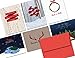 Note Card Cafe Christmas Card Assortment with Red Envelopes | 36 Pack | Woodland Holiday | Blank Inside, Glossy Finish | Set for Holidays, Winter, Gifts, Presents, Secret Santa, Work Parties