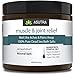 ASUTRA MUSCLE & JOINT RELIEF - 100% Pure Dead Sea Bath Salts/Melt The Aches & Pains Away/Rich In Vital Healing Minerals/Organic Essential Oils of Eucalyptus, Peppermint & Clary Sage - 16oz