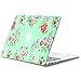 Kuzy Compatible with MacBook Air 13 inch Case 2020 2021 2018 MacBook Air M1 Case Hard Shell MacBook Air 2020 Case Cover A2337 MacBook Air Case A2179 A1932 Laptop Case MacBook Air 13 inch, VF Mint