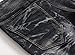 Aiyino Men's Ripped Slim Straight Fit Biker Jeans With Zipper Deco,US 32,Black