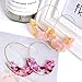 Outee 12 Pairs Acrylic Earrings Hoop Earrings Resin Drop Dangle Earrings Polygonal Bohemian Fashion Jewelry Earrings for Women Dress Accessory