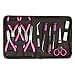 The Original Pink Box PB12HCS Hobby and Craft Tool Set with Case, Pink