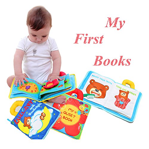 Yoomun Activity Soft Baby Book Sound Baby Boys Girls Handmade