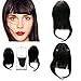 Clip on Bangs Real Human Hairpieces for Beauty Girls