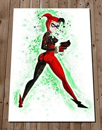 HARLEY QUINN Art Print Poster - DC Comic - Wall Art Decor
