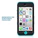 ULAK iPhone 5C Case, Shockproof Soft Silicone Rubber Hard Plastic Hybrid Heavy Duty Protection Kidproof High Impact Case Cover for Apple iPhone 5C-Black/Blue