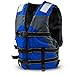 Multi-Sport Personal Flotation Device Life Vest with Hi-Visibility Reflective Panels and Threading by Crown Sporting Goods