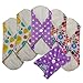 Love My® /Mama/Girl/Maiden/Antibacterial Bamboo fiber/ Menstrual Pads/ Reusable/ Panty Liners - 6pcs pack-(Small size)