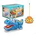 Holy Stone Cartoon Crocodile RC Car with Music and Lights Electric Radio Control Toy for Baby Toddlers Kids Children