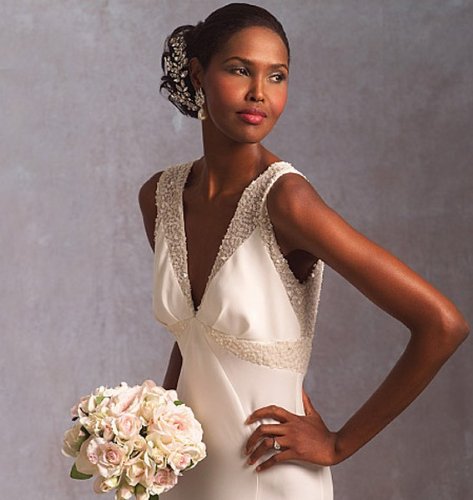Vogue Pattern 1032 Misses Wedding Dress Size 18-20-22 - Thumbnail 4