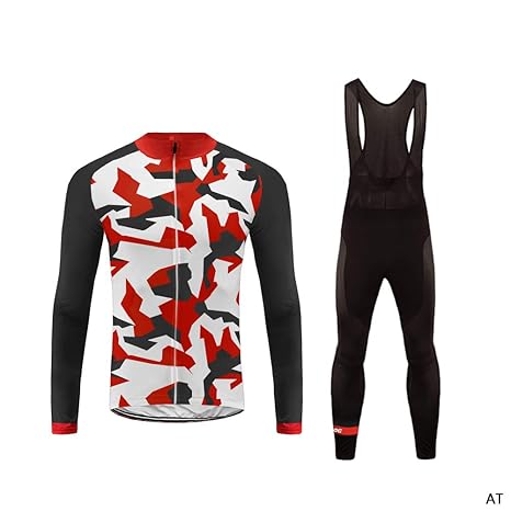 Uglyfrog HWCX01 2018-2019 Winter Jersey Thermisches Fahrradtrikot Vlies Thermo Langarm Shirt/Fahrradbekleidung Set Radtrikot 