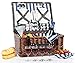 Picnic Basket Set for 4 Person | INSULATED Picnic Hamper Set | Picnic Table Set | Picnic Plates | Picnic Supplies | Summer Picnic Kit | Picnic Utensils Cutlery Flatware