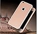 iPhone 6 Plus/6s Plus Full Body Hard Case-Aurora Gold Front and Back Cover with Tempered Glass Screen Protector for iPhone 6 Plus/6s Plus 5.5 Inch