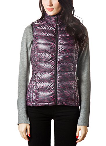 XPOSURZONE Women Packable Lightweight Down Vest Dominican Republic