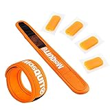 MosQuitO Repellent Reusable Bracelet (2 Pcs) & Refills (4 Pcs) - Premium Quality - 100% Pure Natural Essence Oil - DEET FREE - Ideal for Adults & Kids