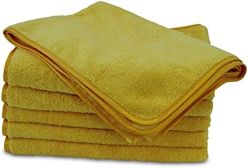 American Terry Mills Professional Grade Premium Microfiber Towels, X-Large, Gold