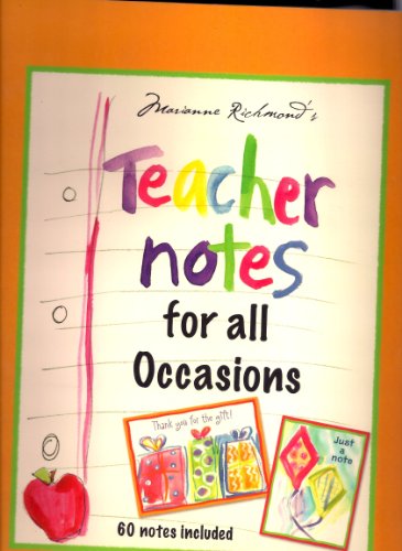 Marianne Richmond's Teacher Notes for all Occas... 1582098549 Book Cover