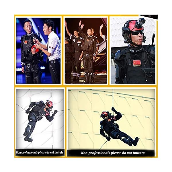 Half Body Harness Absturzsicherung Absturzsicherung Ausrüstung Taille Hüftschutzgürtel Für Baumklettern Bergsteigen – Bild 5