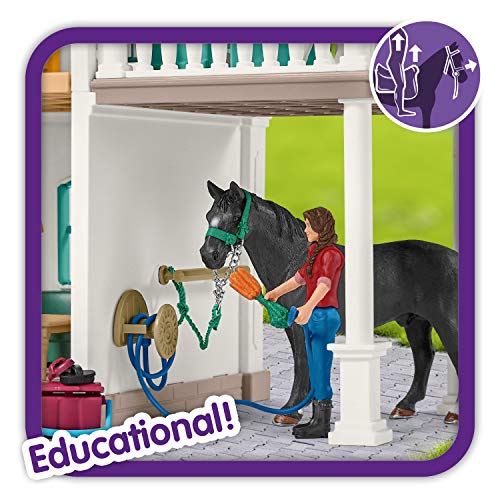 Schleich Horse Club 42416 Large horse stable with house and stable – Bild 7