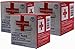 Johnson & Johnson 2 Inch X 2 Inch Hospital Grade Gauze Pad, 25 Count (Pack of 3)