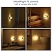 DEWENWILS Motion Sensor Night Light, LED NightLight Plug in with High-Low Brightness Adjustable, Warm White Night Lights for Bathroom, Garage, Stair, Hallway, UL Listed