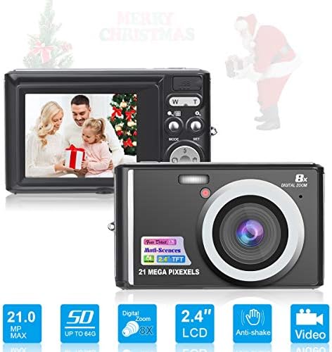 HD Mini Digital Cameras,Point and Shoot Digital Video Cameras-Travel,Camping,Gifts