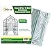OGrow 6 Tier 12 Shelf Greenhouse Replacement Cover - to Fit Frame Size 56.3