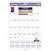 AT-A-GLANCE AY328-18 Academic Wall Calendar, July 2017 - June 2018, 15-1/2