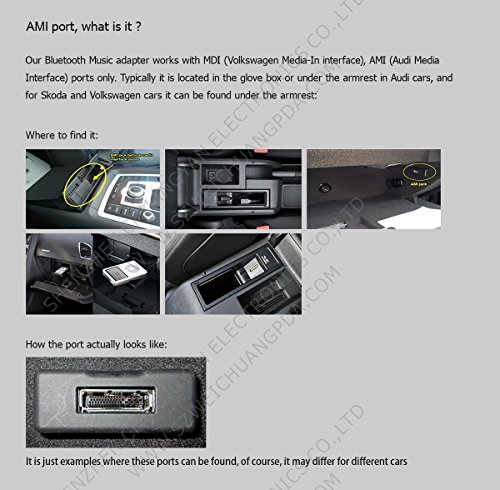 CHELINK 2017 New AUDI AMI Music Interface AUX Cable for 7 7Plus with iOS system including iOS 11 - Thumbnail 7