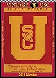 USC Trojans 2016 Vintage Football Calendar by 