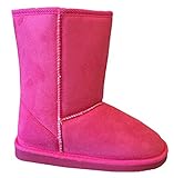 New Girl's Kid's Cute Warm Winter Mid Calf Snow Boots Shoes