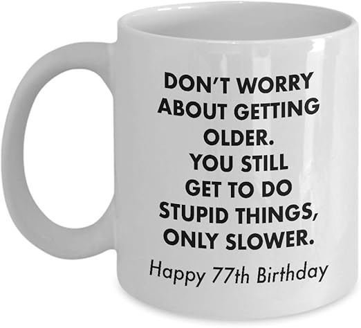 birthday gifts for 77 year old woman