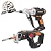 WORX WX913L 20V Cordless Switchdriver WX176L and 20V Cordless AXIS Multipurpose Saw WX550L Combo Kit Battery and Charger Included
