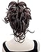 Kalyss 12 inch Short Wavy Culry Ponytail Handmade Braid Hair Extension With Claw Clip In Hairpiece