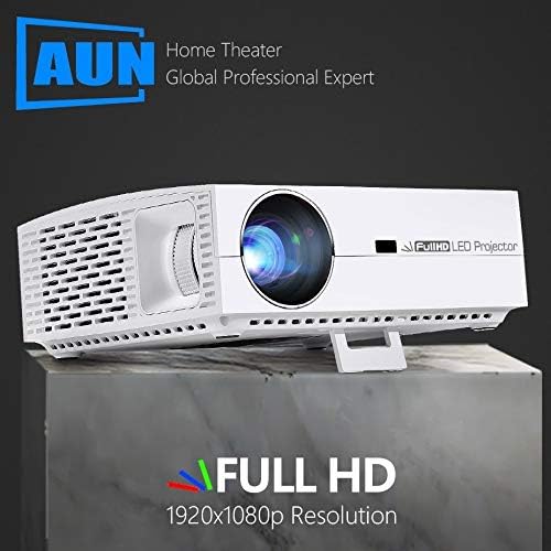 Proyector AUN F30 Full HD, Resolución 1920x1080P, 5500 lúmenes ...