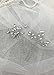Missgrace Bridal Rhinestone Super Glitter Hair Pins Small Charming Headpiece Wedding Hair accessories-Women Hair Accessory For Wedding and Party (Pack Of 2)