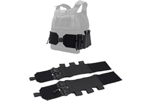 Zamudam Elastic Tactical Vest Cummerbund Quick Release Mounting Strap for Vest JPC/CPC/LBT/LBX/FCPC with Magazine Pouches