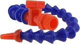 ChgImpos 3/8" Flexible Coolant Pipe Hose Round Nozzle Adjustable Plastic for view 2