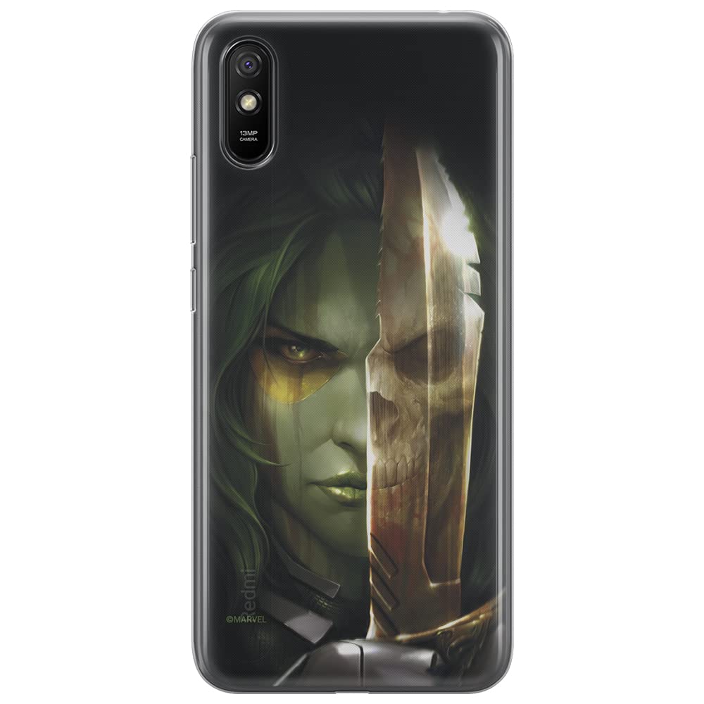 ERT GROUP mobile phone case for Xiaomi REDMI 9A original and officially Licensed Marvel pattern Gamora 002 optimally adapted to the shape of the mobile phone, case made of TPU