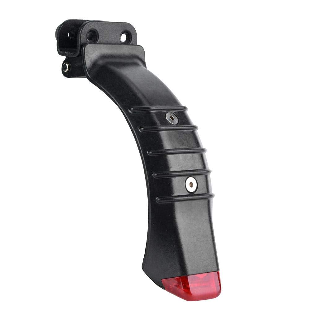 Rear Fender Mudguard, Scooter Fenders-Rear Fenders Equipped with a Light Spare Part for 5.5 Inch Electric Scooter