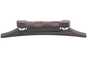 Mandolin Bridge, Adjustable Compensated Mandolin Strings Bridge Rosewood for Professional Mandolin Players, Music Lovers, Sta