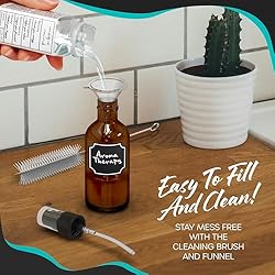 Nevlers 48 Pack Amber 2 Oz Spray Glass Bottle | The