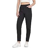 Bamans Womens Dress Pants Work Business Skinny Leg Pants Office High Waisted Slacks Slim Fit Casual Trousers