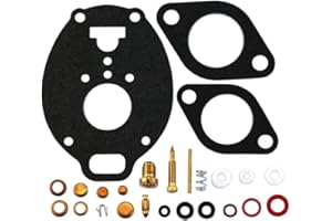 Goodbest New Carburetor Repair Kit For Marvel Schebler TSX carburetor John Deere M 40 320 330 420 430 2010 Farmall 504 Ford 801 Allis WD45 Replaces K7515 778-515