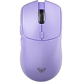 AULA SC580X Wireless Gaming Mouse, Tri-Mode 2.4G/BT5.0/USB-C Gaming Mice with 12000 DPI, 6 Programmable Buttons, Rechargeable Computer Mouse for Laptop/PC/Mac/Tablet