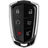 VOFONO Key Fob Keyless Entry Remote Fit for 2015 2016 2017 2018 2019 2020 Cadillac Escalade ESV FCC ID: HYQ2AB (315MHZ)