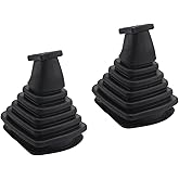 TENYELE 2 Pack Heavy Machinery Control Boot Dustproof Rubber Joysticks Protectors Flexible Installation For Harsh Environments Anti Rubber Boot For Hydraulic Control