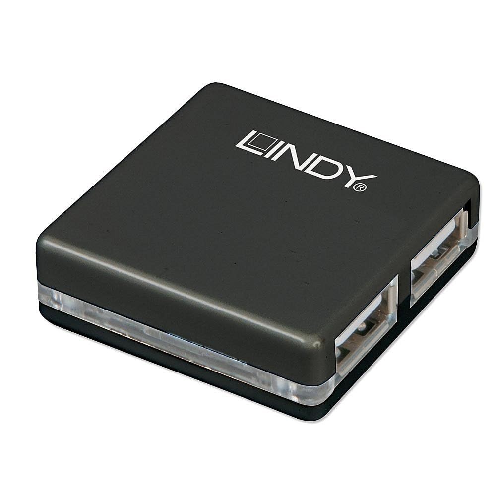 Lindy 4 Port USB 2.0 Mini Hub